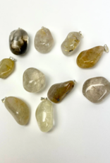 Tumbled Stone Pendant | 20-30mm | Brazil | Golden Healer