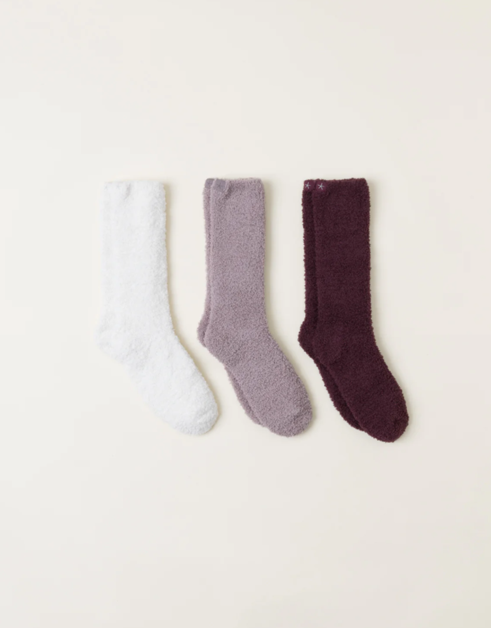 Barefoot Dreams CozyChic 3 Pair Sock Set