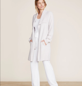 CozyChic Lite Ribbed Drape Cardi | Almond