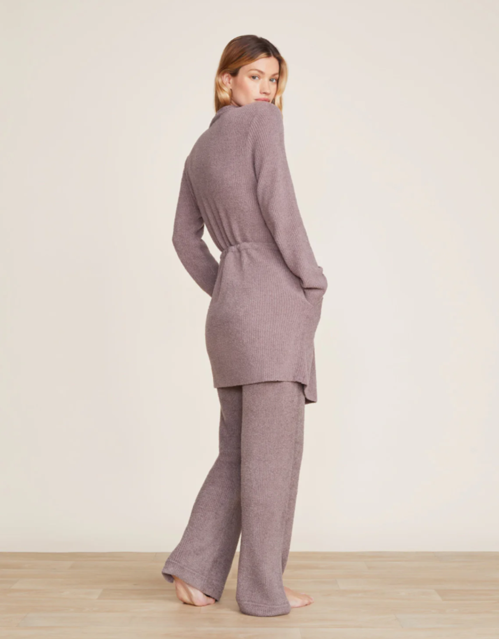 CozyChic Lite Waist Tie Cardi | Driftwood |