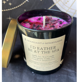 Moonlight and Mindfulness I'd Rather be at the Spa 11oz Candle