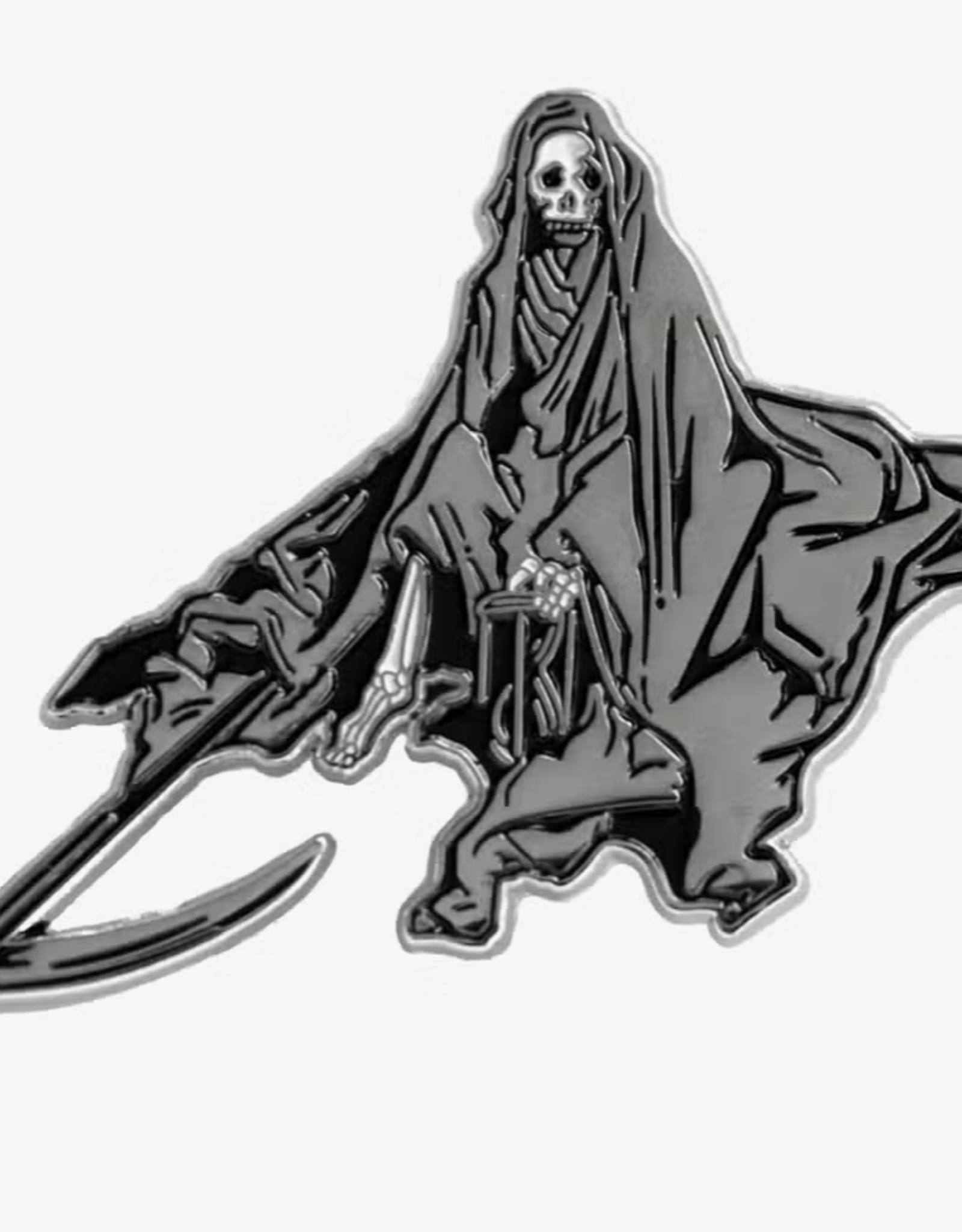 Gustave Dore Death Grim Reaper Enamel Pin