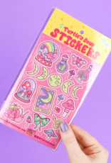 Glittery Witchy Things Vinyl Sticker Sheet