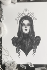 Nyx Fine Art Print - Greek Goddess of the Night 5x7 Nyx Fine Art Print - Greek Goddess of the Night 5x7