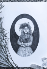 *Ostara Fine Art Print - German Goddess of Spring 5x7