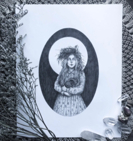 *Ostara Fine Art Print - German Goddess of Spring 5x7