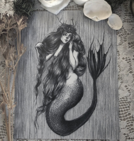 Mermaid Queen Fine Art Print 5x7