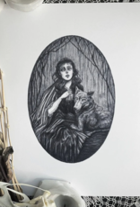 *The Company of Wolves - Fine Art Print - Wolf - Forest 5x7