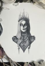 Hel Fine Art Print - Norse Goddess of Death 5x7