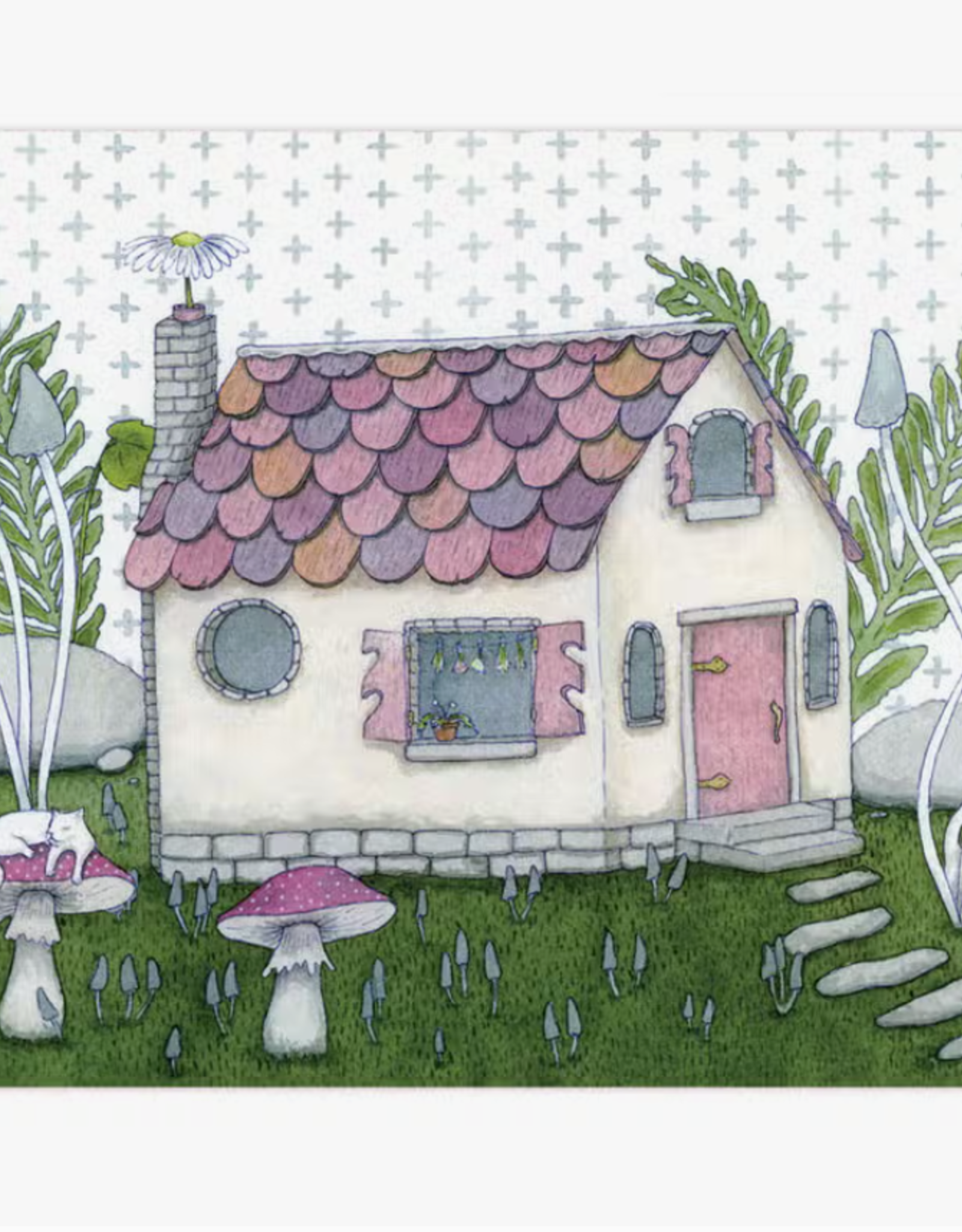 *Tiny Witch's Cottage Print