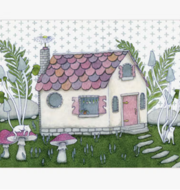 Bee's Knees Industries Tiny Witch's Cottage Print