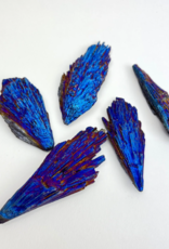 Rainbow Titanium Kyanite Fan | 60-100mm