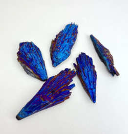 Rainbow Titanium Kyanite Fan | 60-100mm
