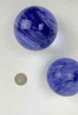 Blue Cherry Quartz Sphere | China