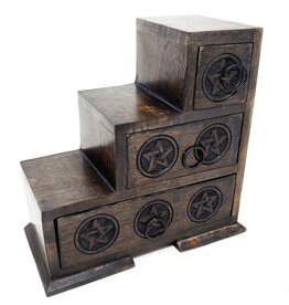 Chest - Pentagram 3 Step 9x9"