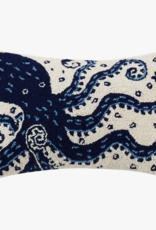 Navy Octopus Hook Pillow