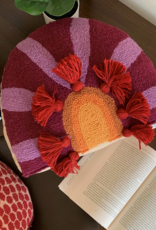 *In Bloom With Tassels Hook Pillow