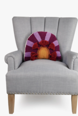 *In Bloom With Tassels Hook Pillow