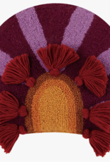 *In Bloom With Tassels Hook Pillow