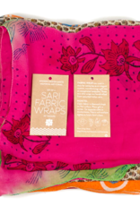 Matr Boomie Furoshiki Style Fabric Gift Wrap - Assorted Upcycled Sari