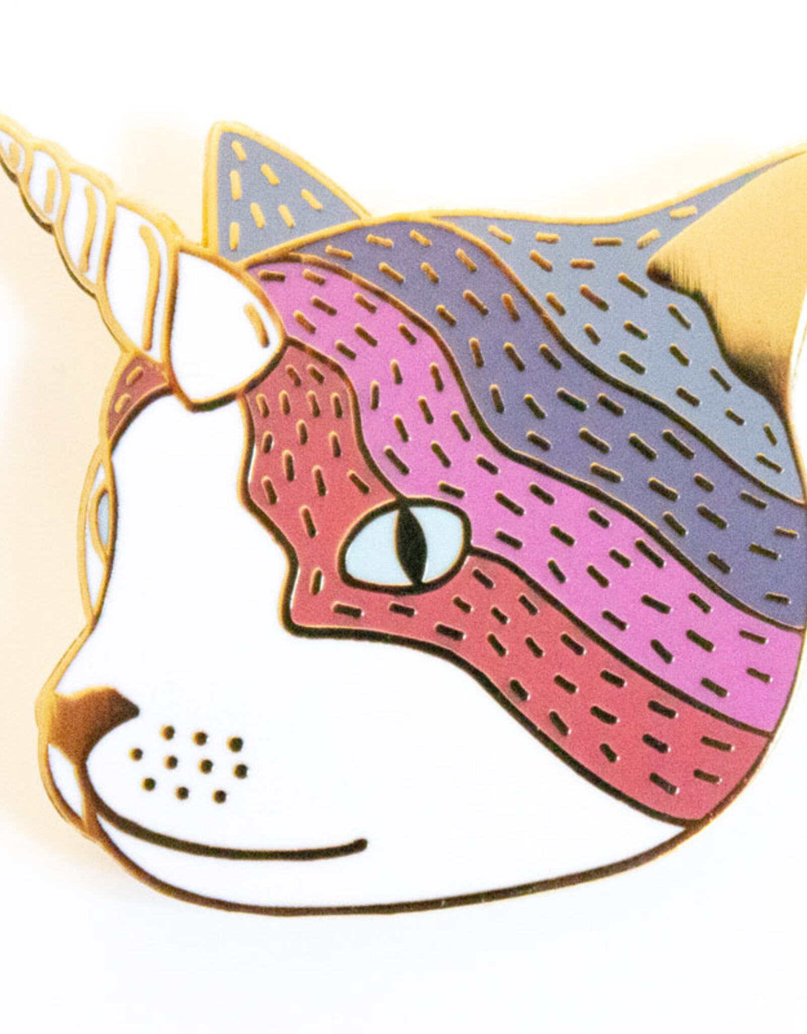 *Caticorn Enamel Pin