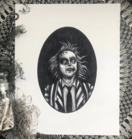 Beetlejuice Fine Art Print 5x7