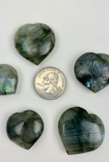 Labradorite Heart | 30-40mm | Madagascar