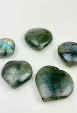 Labradorite Heart | 30-40mm | Madagascar