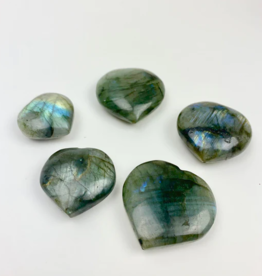 Labradorite Heart | 30-40mm | Madagascar