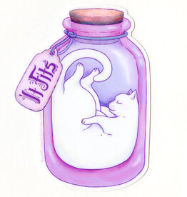 It Fits Potion Cat Sticker