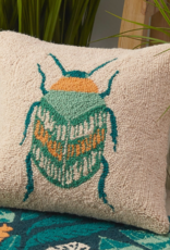 Peking Handicraft *Ethereal Garden Beetle Hook Pillow