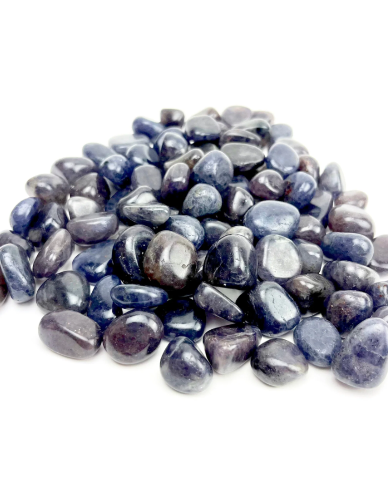 Iolite tumbled | 10-15mm | India