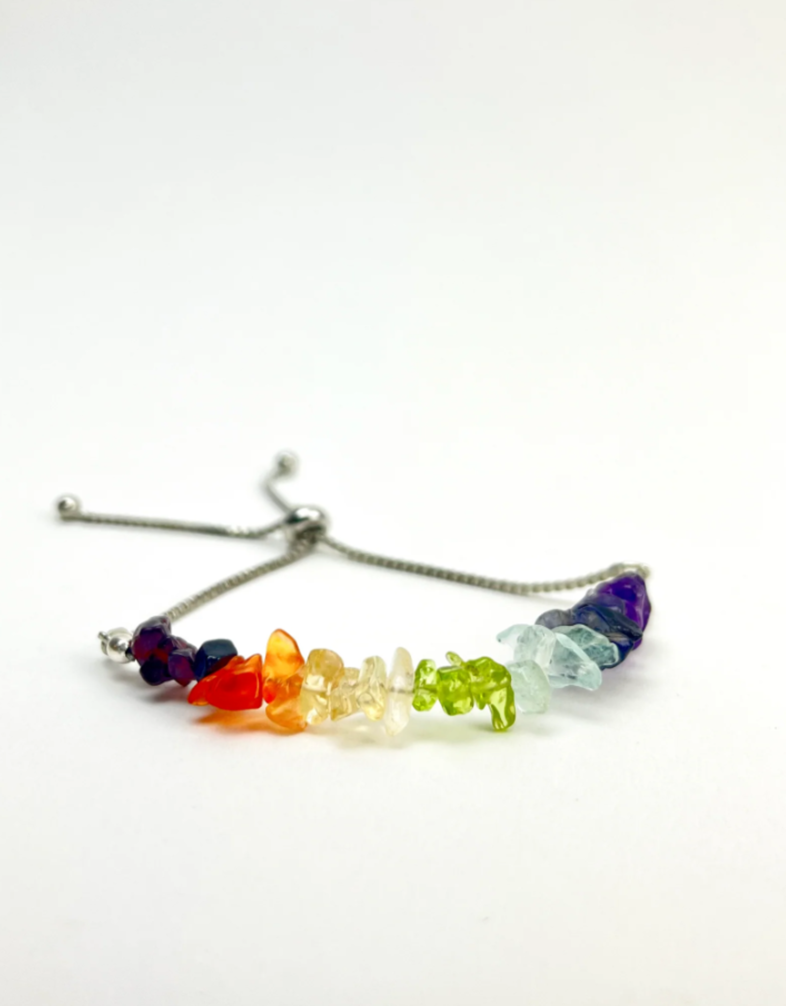 Adjustable Crystal Chip Bracelet |