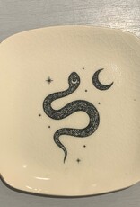 Rounded Square Dish | Snake | 5"