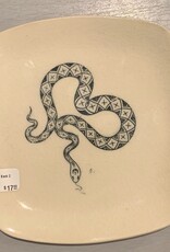 Rounded Square Dish | Snake | 5"