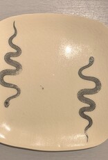 Rounded Square Dish | Snake | 5"