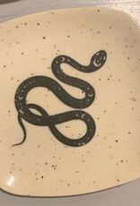 Rounded Square Dish | Snake | 5"