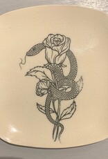 Rounded Square Dish | Snake | 5"