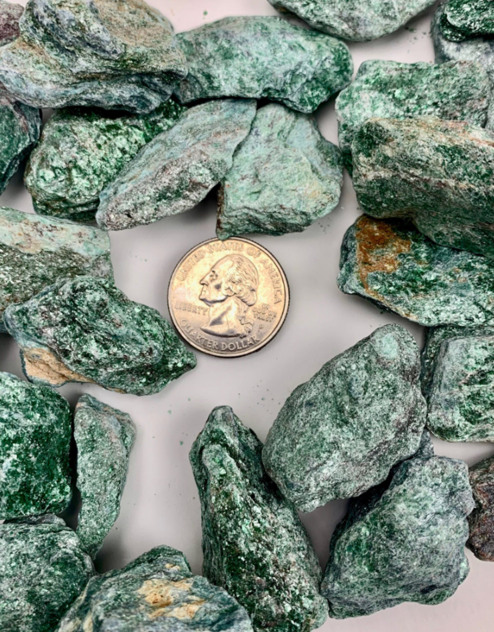 Fuchsite Rough | 40-60MM | Brazil