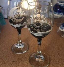 Wine Glass | Stemmed | Moon Phase STM