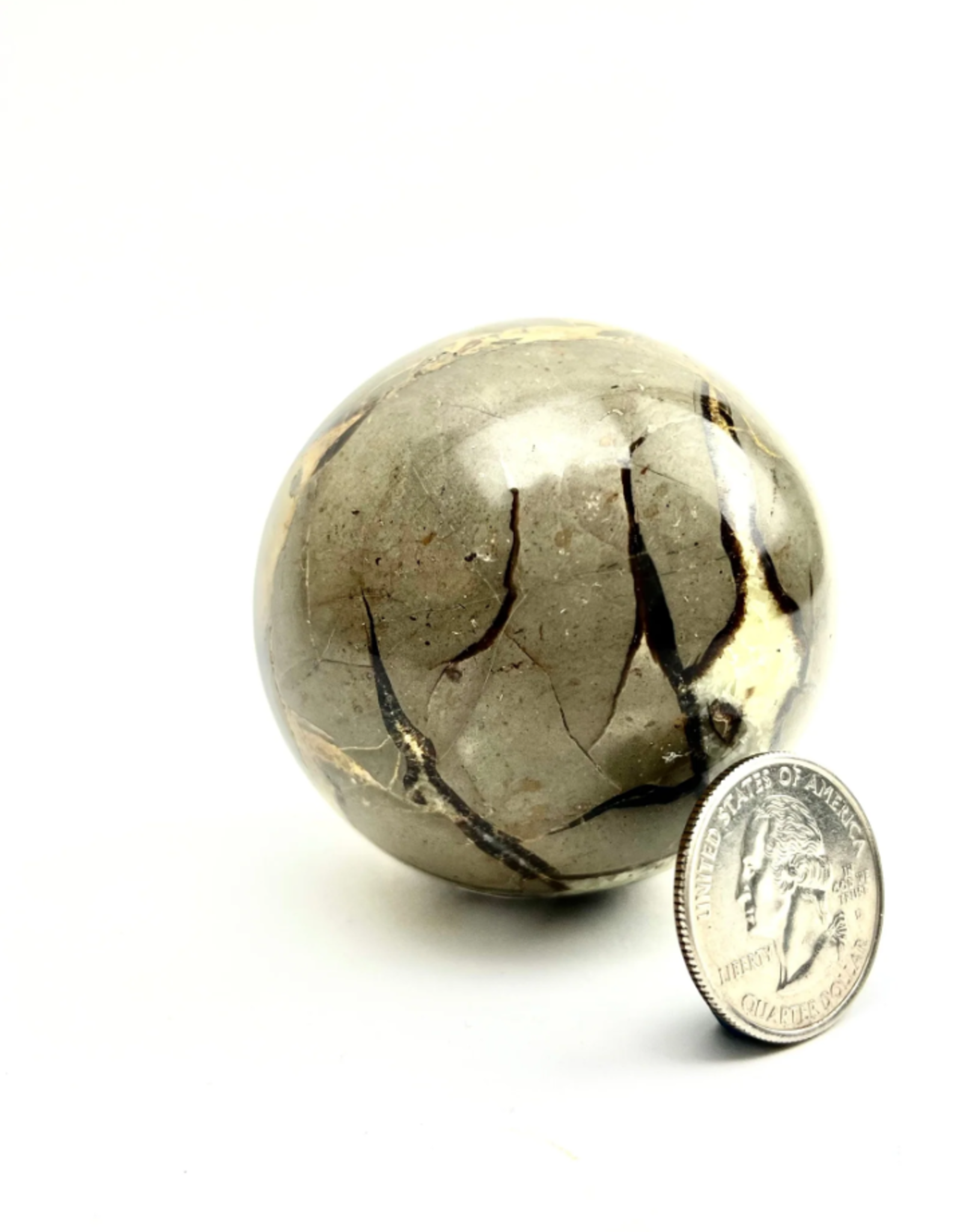 Septarian Sphere | 40-60MM | Madagascar