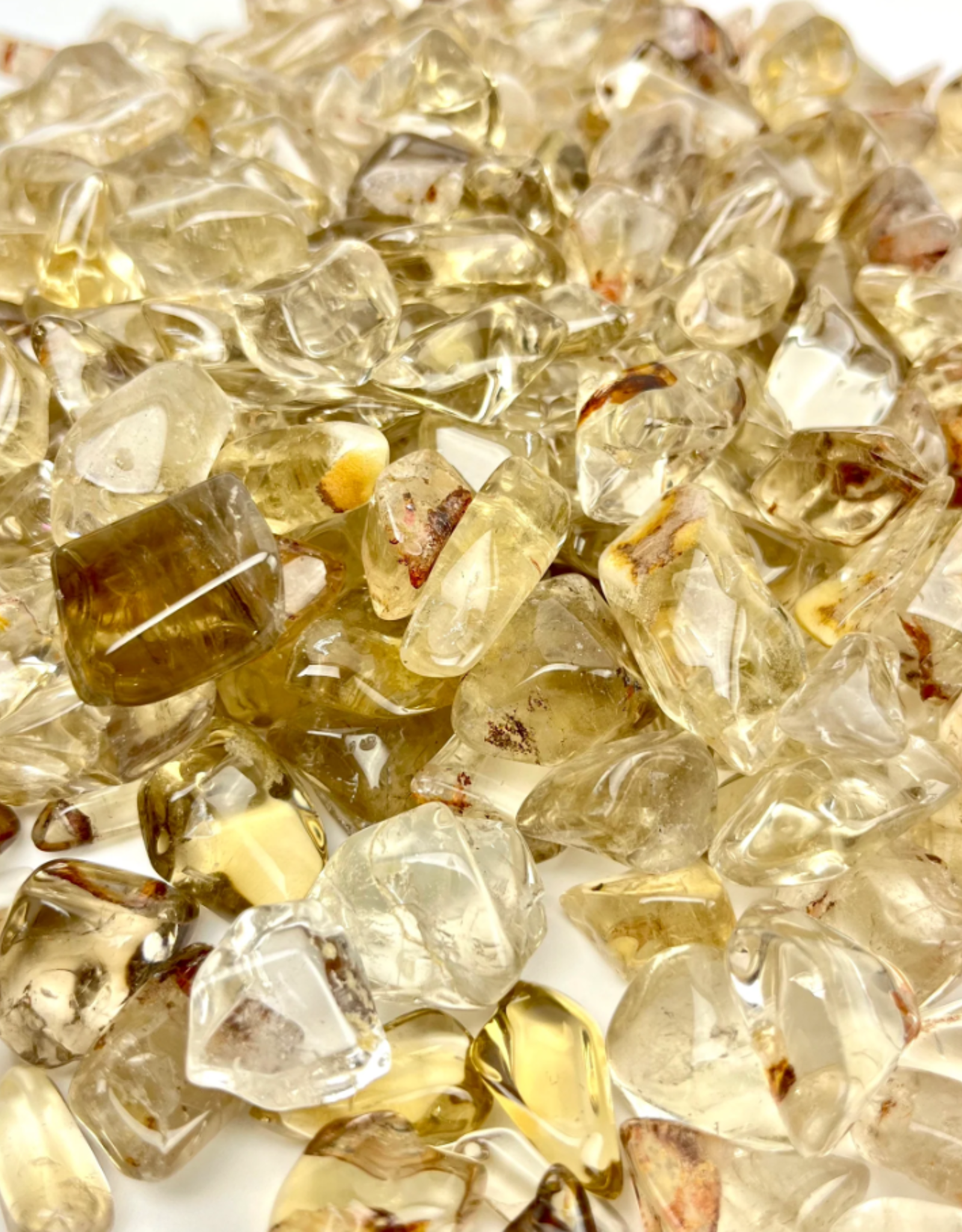 Natural Citrine Tumbled | 10-25mm | Brazil