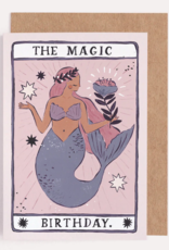 Mermaid Magic Birthday Card