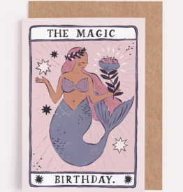 Mermaid Magic Birthday Card