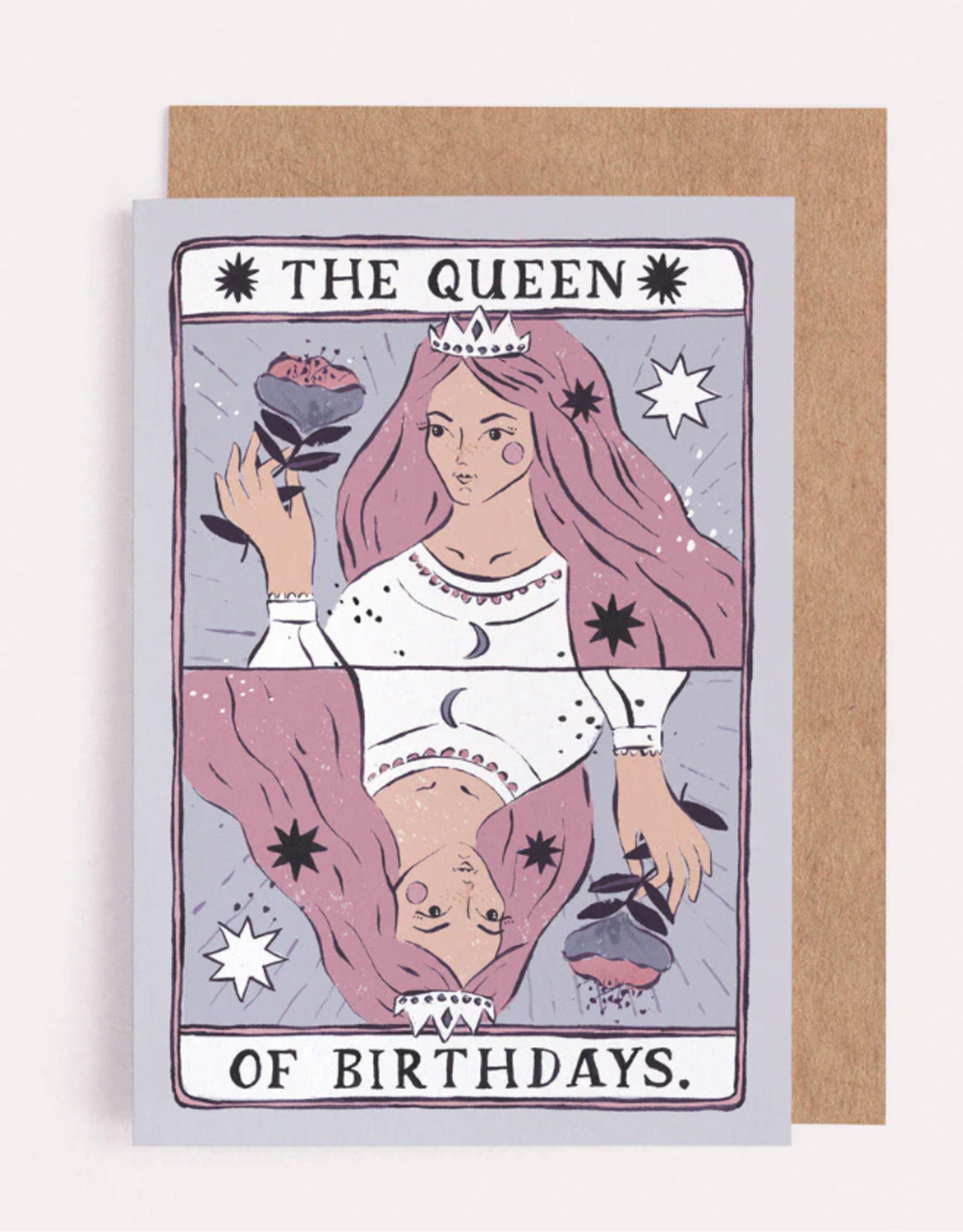 Queen of Birthdays Card