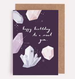 Sister Paper Co. Real Gem Birthday Card