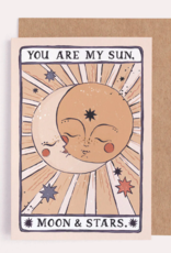 Sun, Moon & Stars Love Card