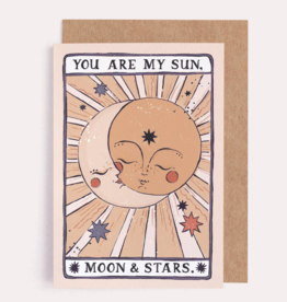 Sun, Moon & Stars Love Card