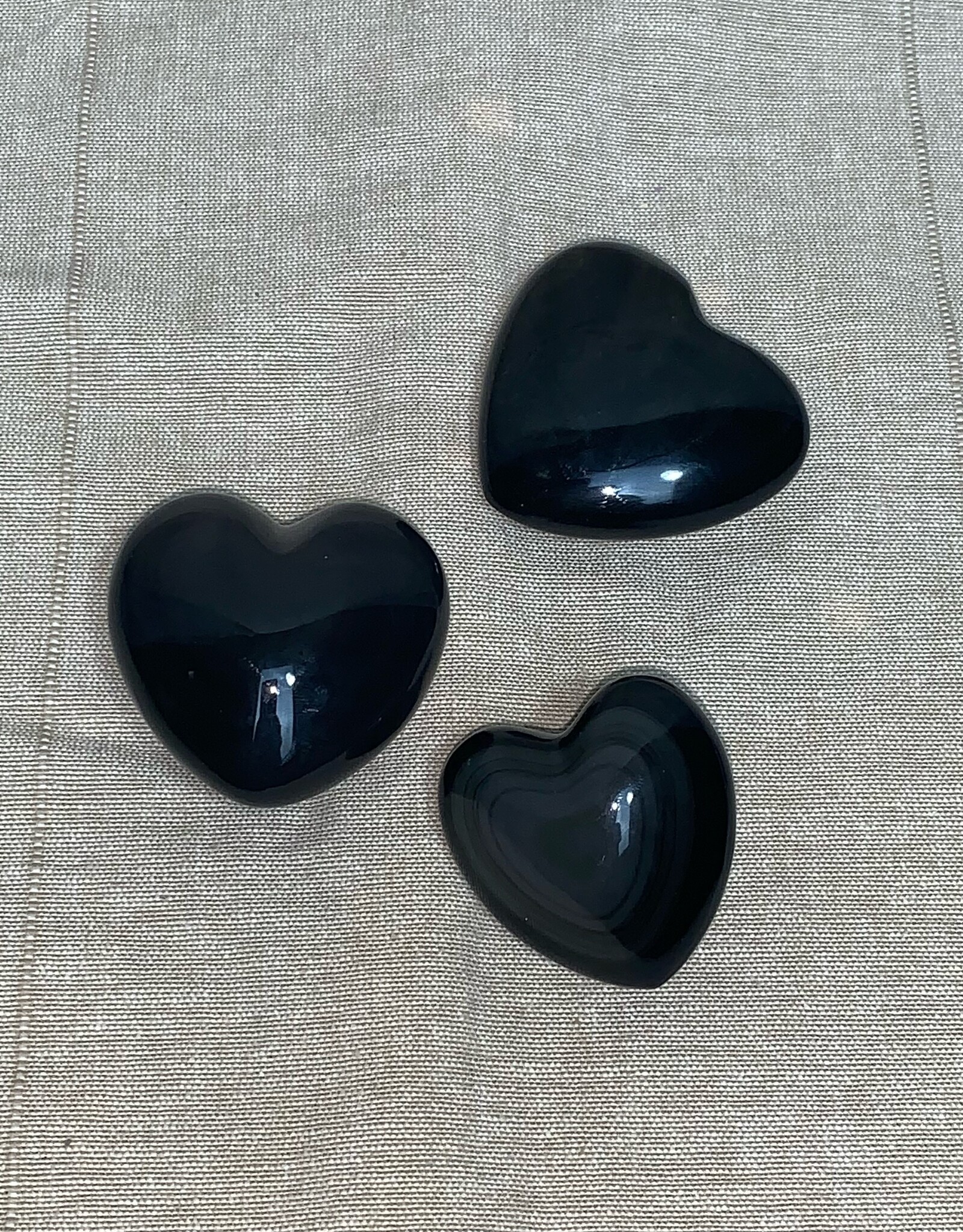 Rainbow Obsidian Heart | 40-60MM | Mexico