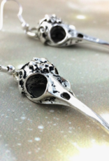 Raven Skull Earrings